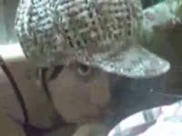 She wears a cap to keep Dad's cum out of her hair